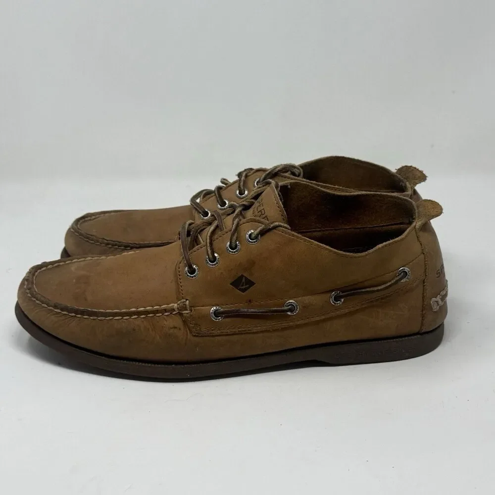 Sperry Top Sider Authentic Chukka Boots Mens 12 M Brown  display picture 3